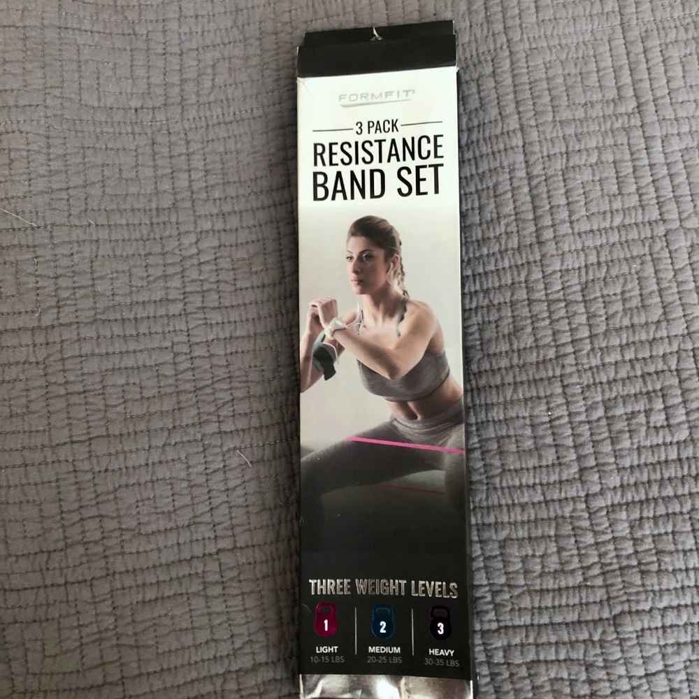 FORMFIT 3 Pack Resistance Band Set  NEW!